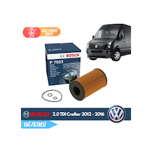 Vokswagen Crafter 2.0 Dizel 2012 - 2016 Model Yağ Filtresi