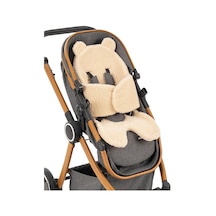 Wellgro Teddy Bear Çok Fonksiyonlu Peluş Ped, Bebek Arabası Minderi