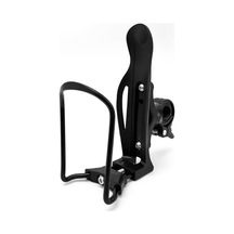 Siyah Mtb Bisiklet Su Şişesi Tutucusu 90 Derece Dönebilen Adaptör İle Bisiklet Bardak İçme Şişe Kafesi Dağ Bisikleti Aksesuarları İçin Siyah