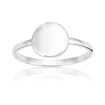 Yuvarlak Gümüş Yüzük - 533401912