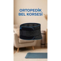 Unisex Ayarlanabilir Ortopedik Bel Destekli Çalışma Korsesi