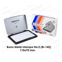 Brons Istampa Metal No 2 11X7 Br-142 12 Adet