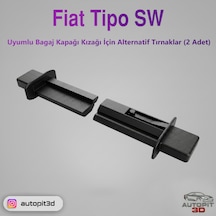 Fiat Tipo Sw Uyumlu Bagaj Kapağı Kızağı Alternatif Tırnaklar 2 Adet