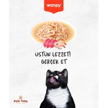 12li Yetişkin Kedi Yaş Maması Ton Balığı & Karides Premium Kalite 12 X 70 Gr