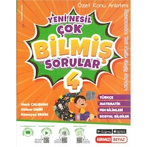 4. Sınıf Tüm Dersler Yeni Nesil Çok Bilmiş Sorular -  Kırmızı Beyaz Yayınları