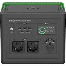 Schneider Offgrid Taşınabilir Güç İstasyonu 500, 230v, 517wh Pps500-gr