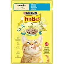 5 Adet Friskies Somonlu Yaş Kedi Maması 85 Gr