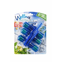 Wellnax Klozet Blok Okaliptus Ferahlığı 3'lü Mavi Paket x1