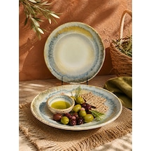Büyük Çukur Tabak / Çorba / Makarna / Sulu Yemek Tabağı 24 Cm 400 Cc Bonna Knidos Gourmet Soup Plate