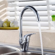 Krom Renkli Mutfak Bataryası, Lavabo Bataryası, Banyo Bataryası Mutfak Eviye Bataryası Diğer