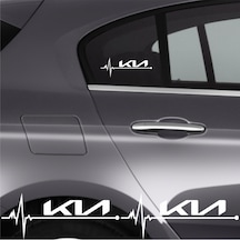 Kia Nitro İçin Uyumlu Aksesuar Oto Ritim Sticker 2 Adet 20 9 Cm