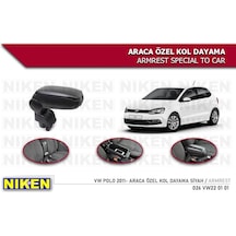 Vw Polo 6R Kol Dayama Kolçak Vidasız Konsol 2011+ Niken
