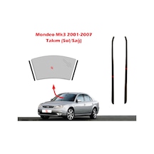 Ford Mondeo 3 Ön Cam Dış Direk Çıtası Sağ Sol Takım 2001-2007