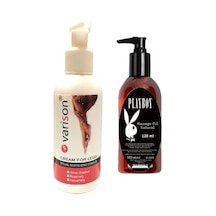 Hubrendy Sh Hintohu Varison Varicose Vein Defense Cream Diz,bacak Bakım Kremi 120 Ml + Playboy Masaj