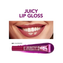 Juicy Doğal Renk Veren Meyve Aromalı Nemlendirici Dudak Parlatıcısı 001 Raspberry