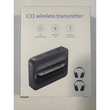 Televizyon Çift Bluetooth Kulaklık Bağlantı Aparatı Televizyon 2 Bluetooth Kulaklık Bağlantı Kiti C31