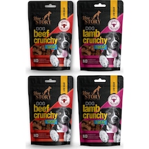 New Story Dog Beef + Lamb Crunchy Köpek Ödülü 4 x 80 G