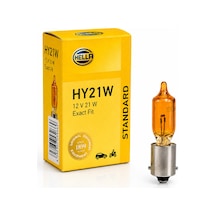 Hy21w 12v 21w Bay9s Turuncu Sinyal Ampulü Tekli  Ece Onaylı