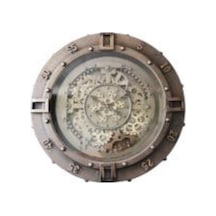 Sa 1003 60.5 Cm Çarklı Duvar Saati Çok Renkli