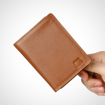 Mft Leather Hakiki Deri Erkek Cüzdan - İsim Baskılı, Kişiye Özel Alex 2808 - Napa Taba Napa Taba