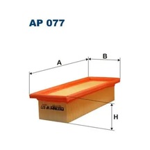Fıltron Ap077 Hava Filtresi 71736125 71754226 7782629