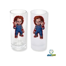 Chucky Buzlu / Buzsuz Seçenekli Rakı Bardağı 1 Adet Şık Sunum Bardağı 0223