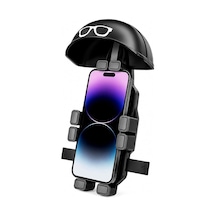 Titreşim Önleyici Otomatik Tuşlu Motosiklet Bisiklet Scooter Atv Telefon Tutucu Dikiz Ayna Bağlantılı Telefon Tutucu Motor Tutacağı Motor Tutacak Güçlü Tutuş Zr730