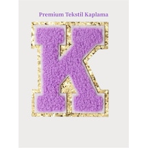 Quencher Uyumlu Premium Harf Sticker/aksesuar Tekstil Kaplama Kişiselleştirilmiş Tasarım K 3 Adet Çok Renkli