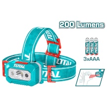 Total Kafa Lambası 200 Lümens Hareket Sensörlü Thl013aaa6 Yeşil