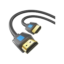Polham Jasoz Altın Kaplama 1 Metre Hd Series 120hz 8k Hdmı To Hdmı 2.1v Hdmı Kablosu Görüntü Aktarım Kablosu