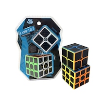 Mf9323 Moyu 3x3 2x2 Fiber Karbon Küp Set