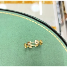 Oriental Kuyumculuk Jewellery Küp Küp Kare Tam Tur Gold Gümüş Yüzük Gold