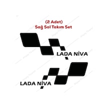 Lada Niva Sticker Lada Niva Kapı Altı Sticker Niva Oto Sticker