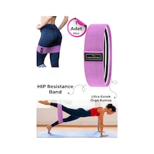 Technojet Direnç Bandı Pilates, Squat Ve Kalça Şekillendirici Egzersiz Lastiği Mor