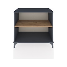 Hyperion Şifonyer Tek Raflı 88x44x80 Antrasit-çam Antrasit