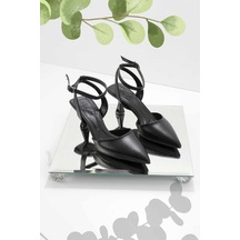 Bambi Siyah Kadın Klasik Topuklu Ayakkabı K01231316609 001
