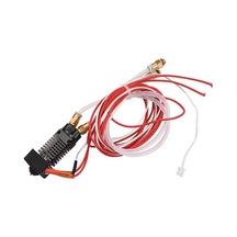 24v Çift Girişli 3d Yazıcı Ekstruder Seti - Transparan Ptfe Boru, Isıtma Tüpü Ve Termistör İle Ender3 Serisi Uyumlu