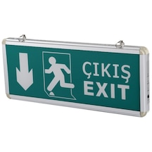 Cata Aşağı Çıkış Exit Kapı Yönlendirme Armatürü - Ct-9167