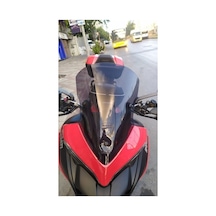 Zeus Motor 2015-18 Ducati Multistrada 1200 Ön Cam 51cm 4mm Koyu Füme Motosiklet Camı Çok Renkli