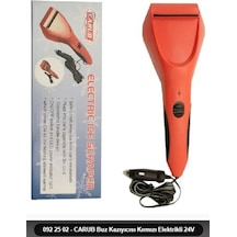 Buz Kazıyıcısı Kırmızı Elektrikli 24v 0