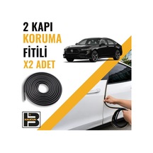 Honda Accord 2020-2025 Kapı Koruma Fitili-iki Kapı-siyah-bm0993