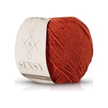 Premium Amigurumi İpi Punch Panç Baby Soft Cotton 50 Gr Örgü İp Kiremit