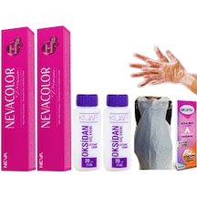 Neva Color Saç Boyası 3 Koyu Kahve 2Li Eldiven Oksidan 20Vol (522559235)