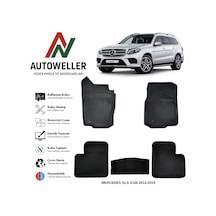 Mercedes Gls Class X166 2013-2019 Havuzlu Oto Paspas