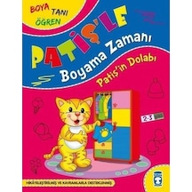 Patişin Dolabı Boyama Zamanı - Timaş Çocuk Yayınları