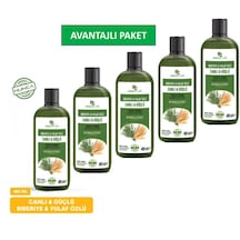 Defne Ve Sarımsaklı Şampuan, Saç Dökülmesine Karşı Yardımcı 485 Ml 5 Li Set Tüm Saç Tipleri