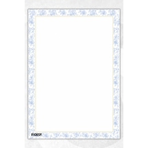 A4 Bloknot Çizgisiz Defter - 50 Yaprak - Memopad - Notepad - Not Defteri - Not Kağıdı Çok Renkli Çok Renkli