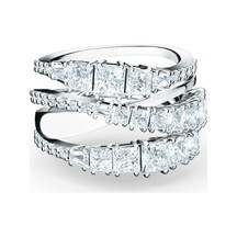 5584654 Swarovski Yüzük Twıst-Rıng Wrap Czwh-Rhs Full Pave 60