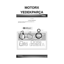 Alt Takım Contası P107-p206-p307-bıpper-nemo-fıesta-fusıon 1.4hdı Dv4 Teflon Keçeli Skc Siz Sıvı