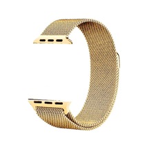 Watch Ultra 49mm Kordon Uyumlu Krd-01 Metal Strap Kayış Nvth- Gold